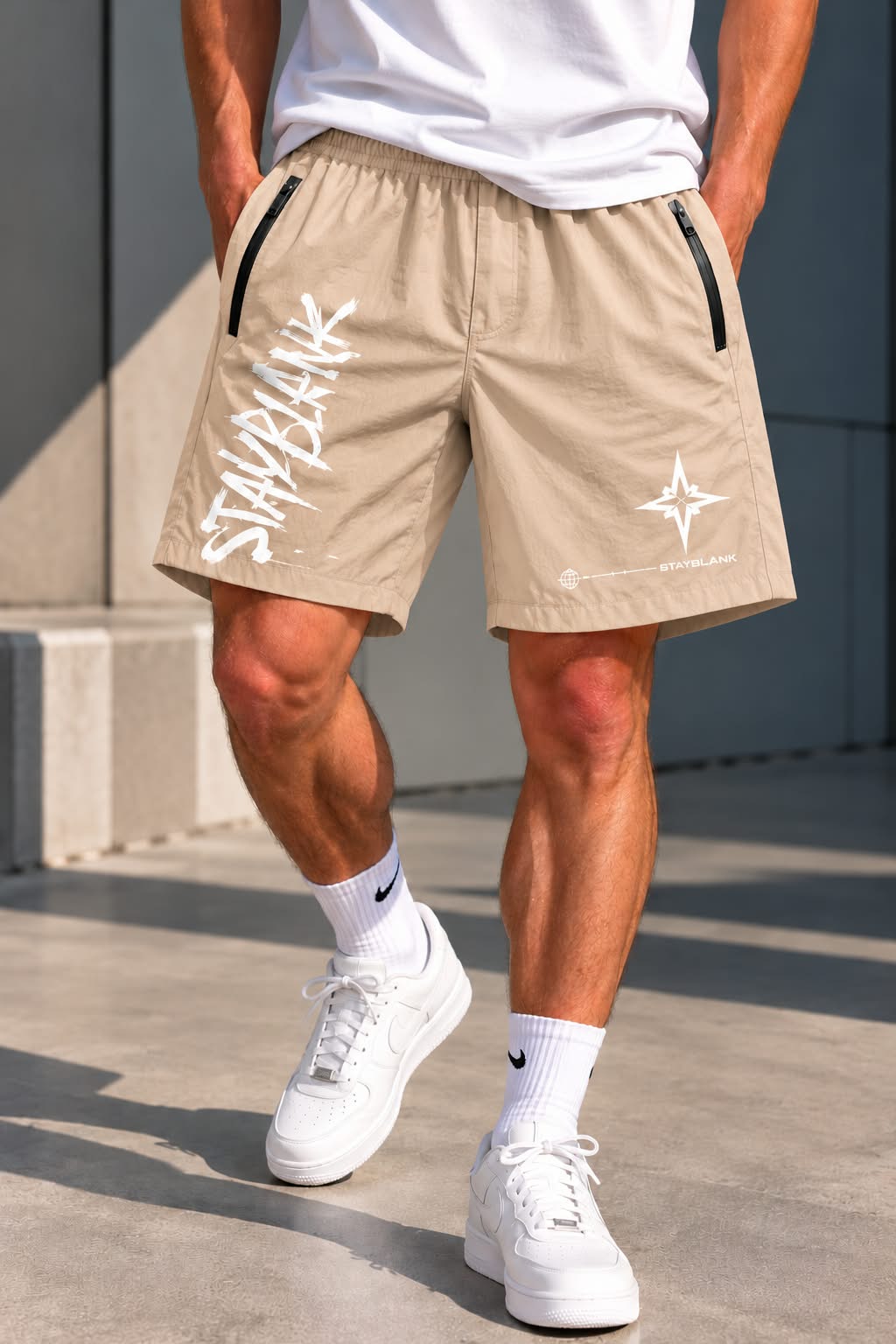 STAYBLANK — Monogram Beige