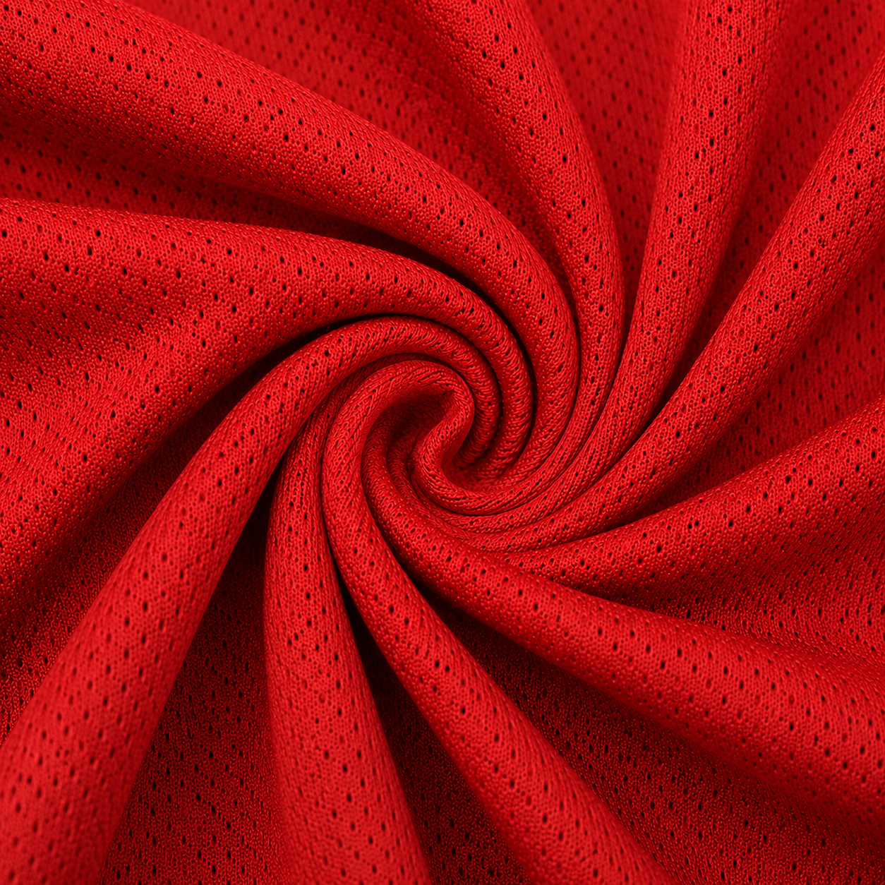 STAYBLANK - Crimson Red DotKnit Dryfit Sports T-shirt