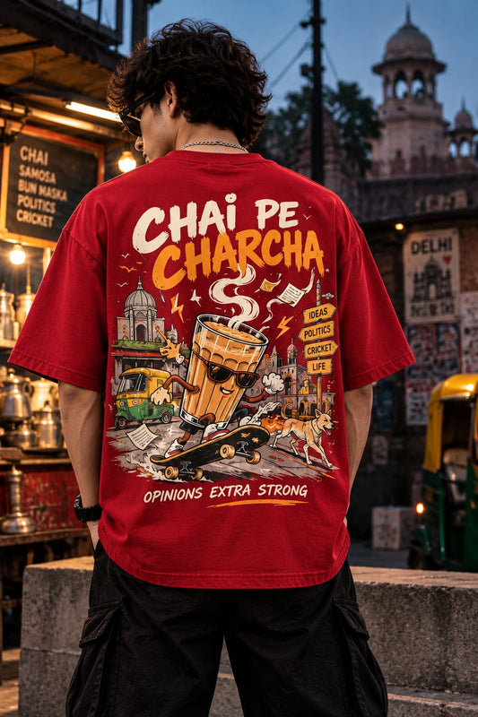 STAYBLANK — Chai Pe Charcha Tee