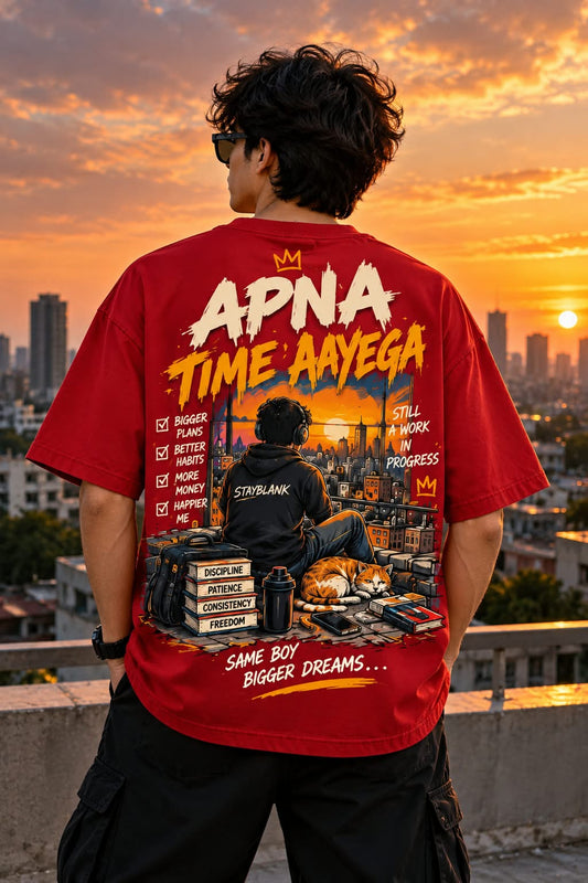 STAYBLANK — Apna Time Aayega Tee