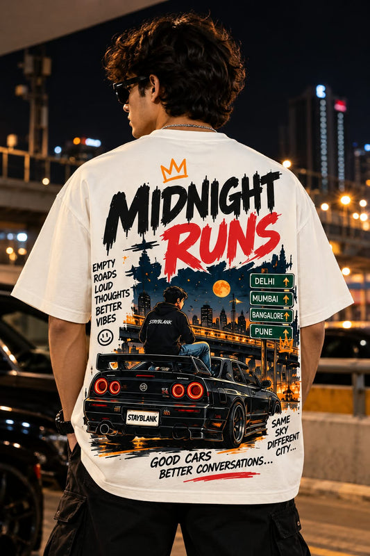 STAYBLANK — Midnight Runs Tee