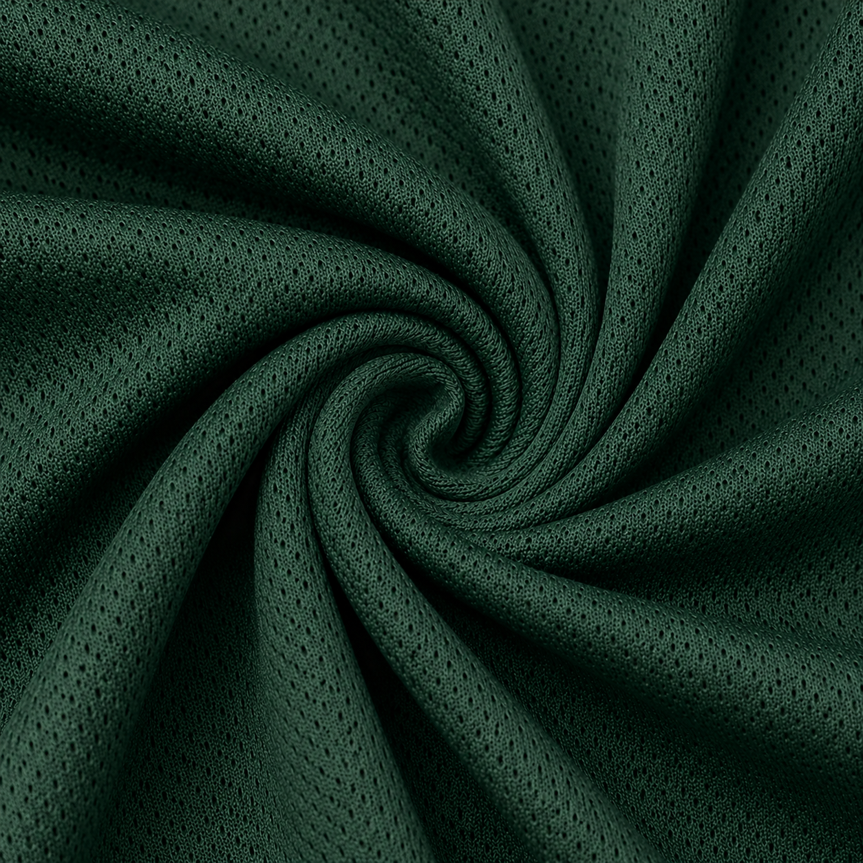 STAYBLANK - Dark Green DotKnit Dryfit Sports T-shirt